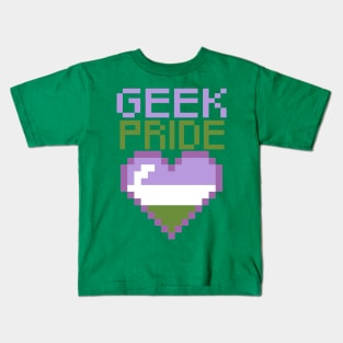 Geek Pride - GenderQueer Pride Kids T-Shirt